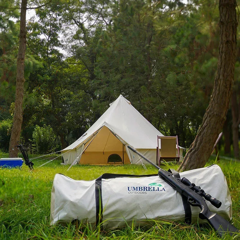 Bell tent front