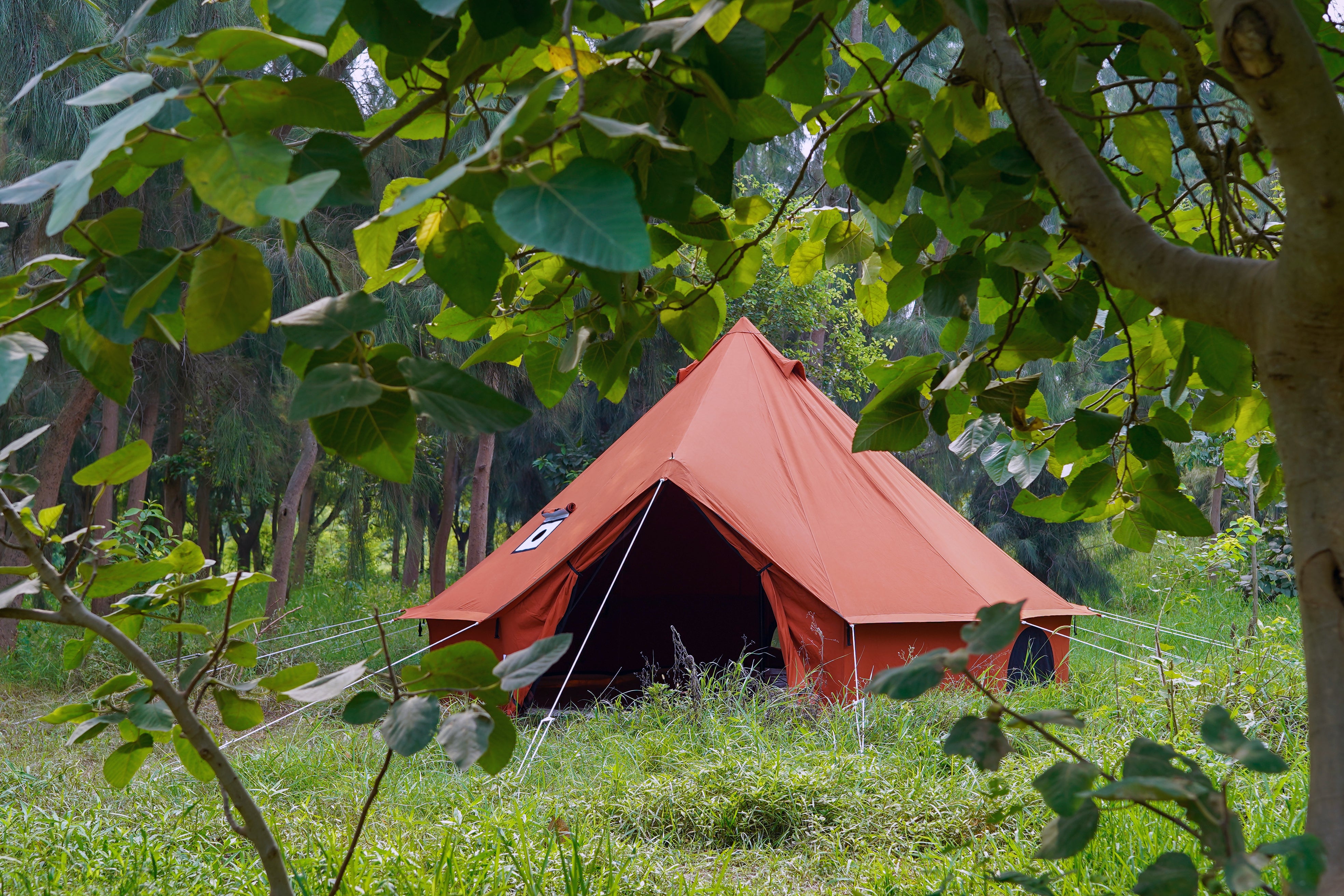 Bell tent front