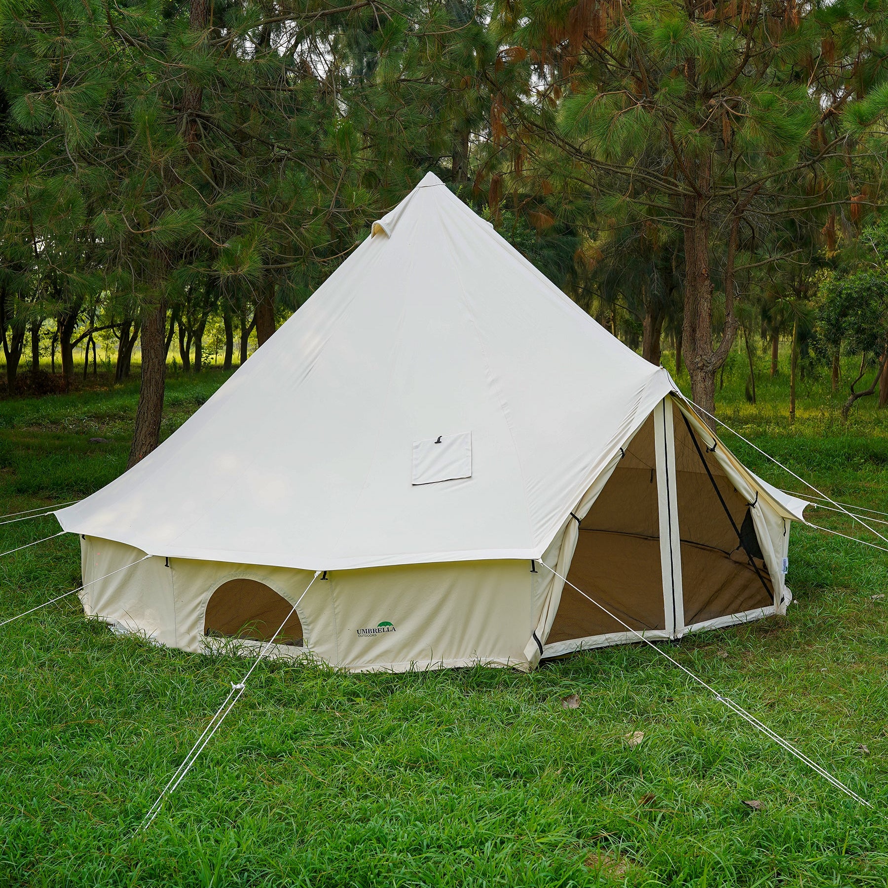 Bell tent front #color_white