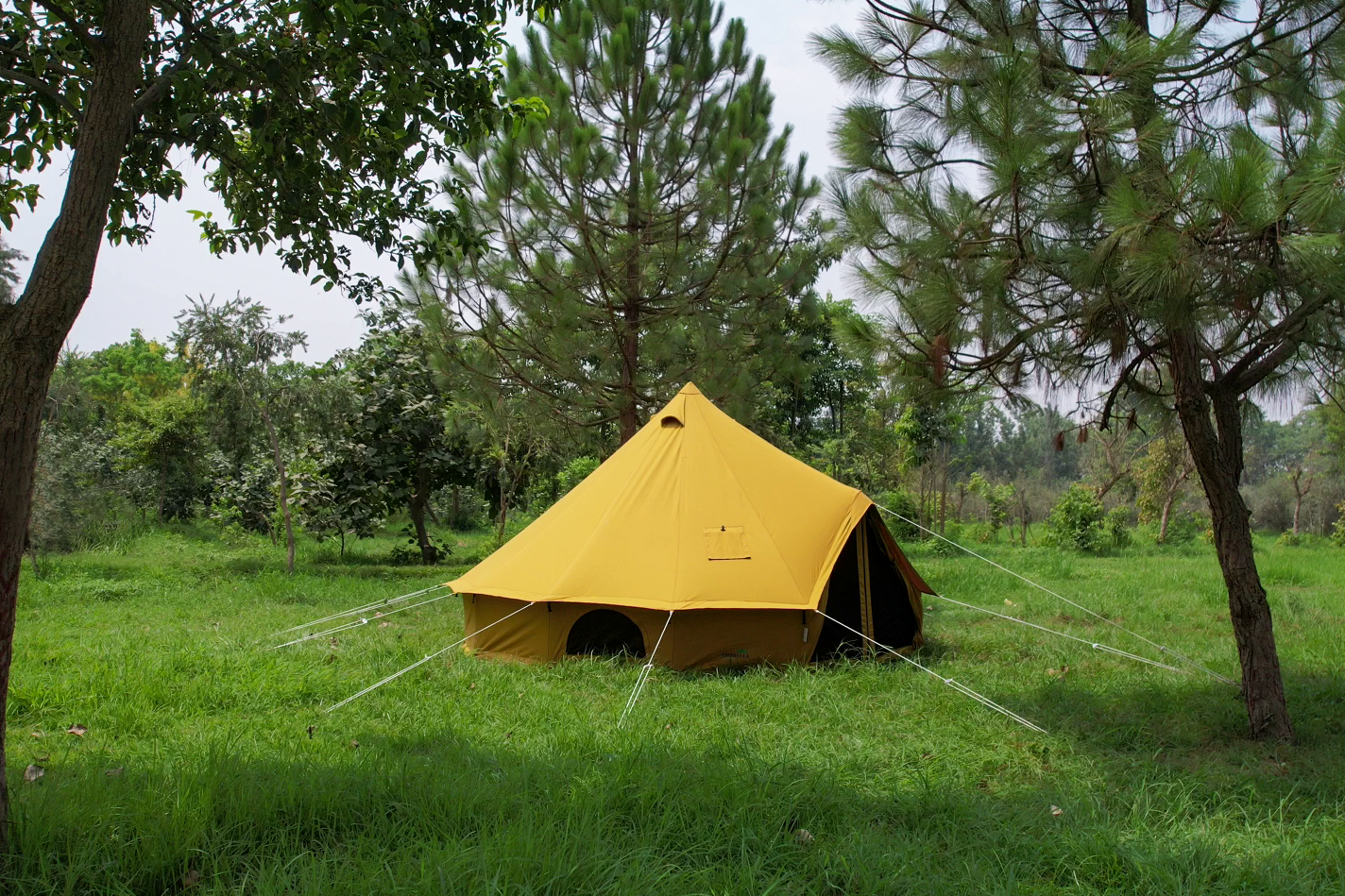 Bell tent front
