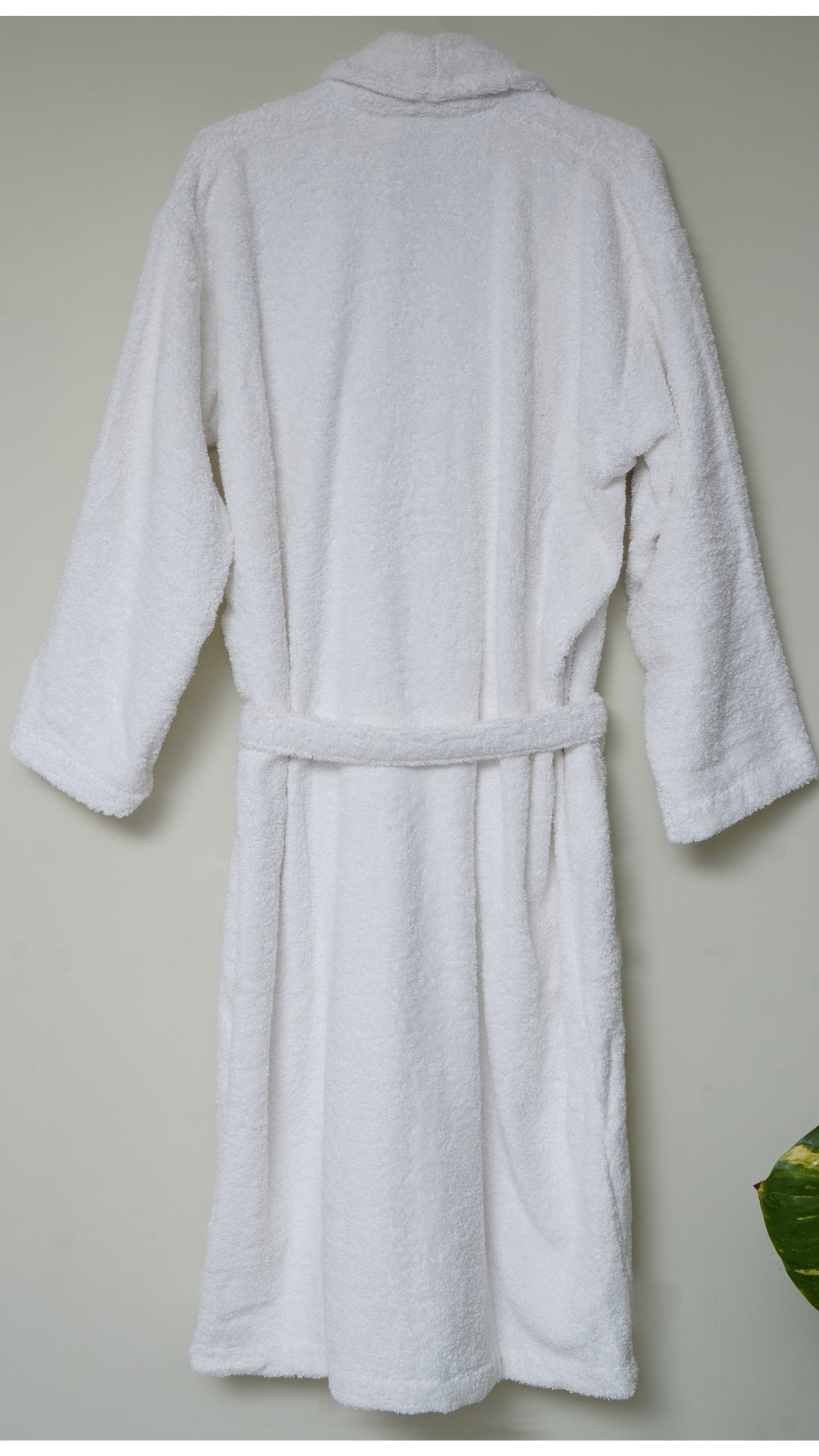 Bathrobe front