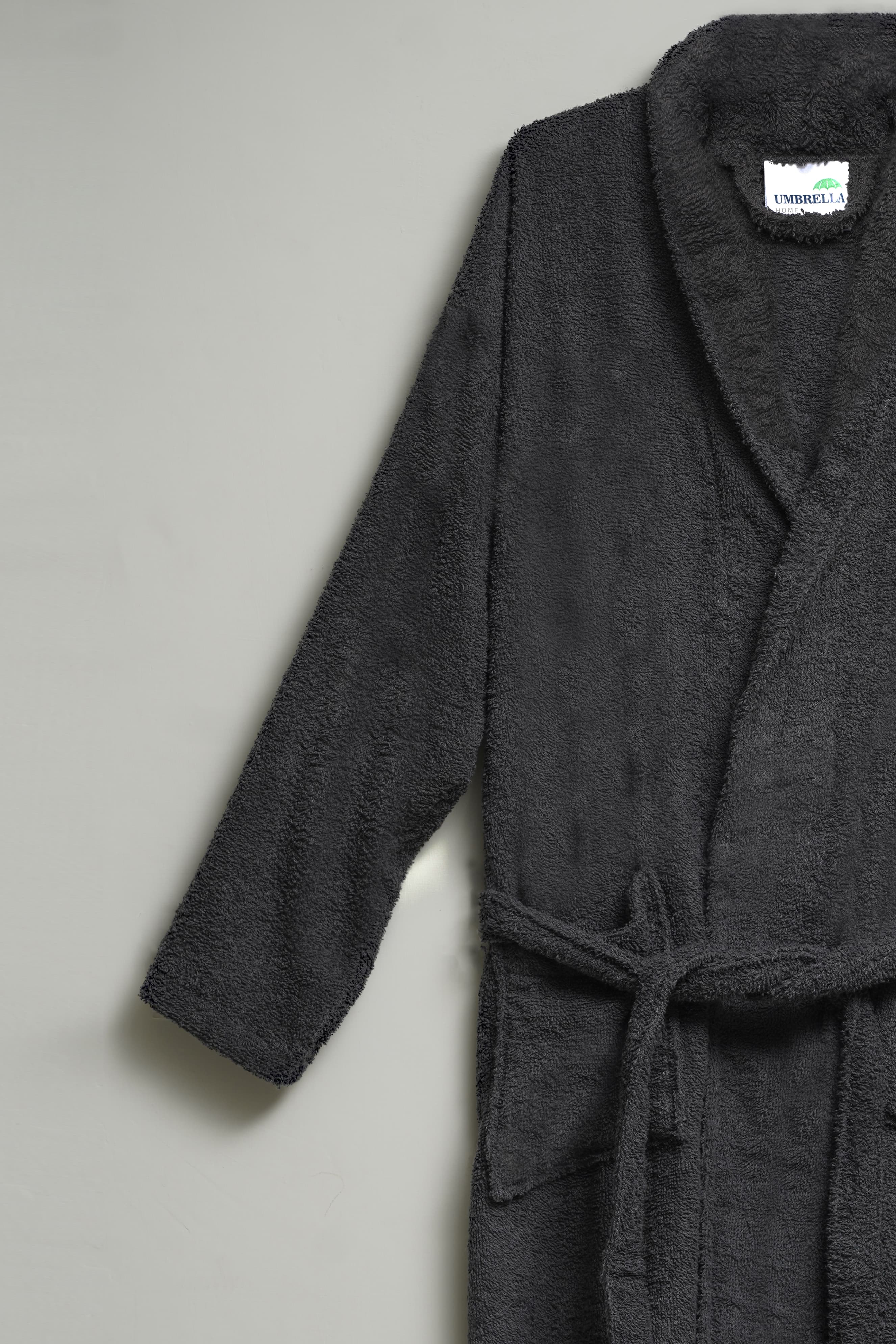 Bathrobe front