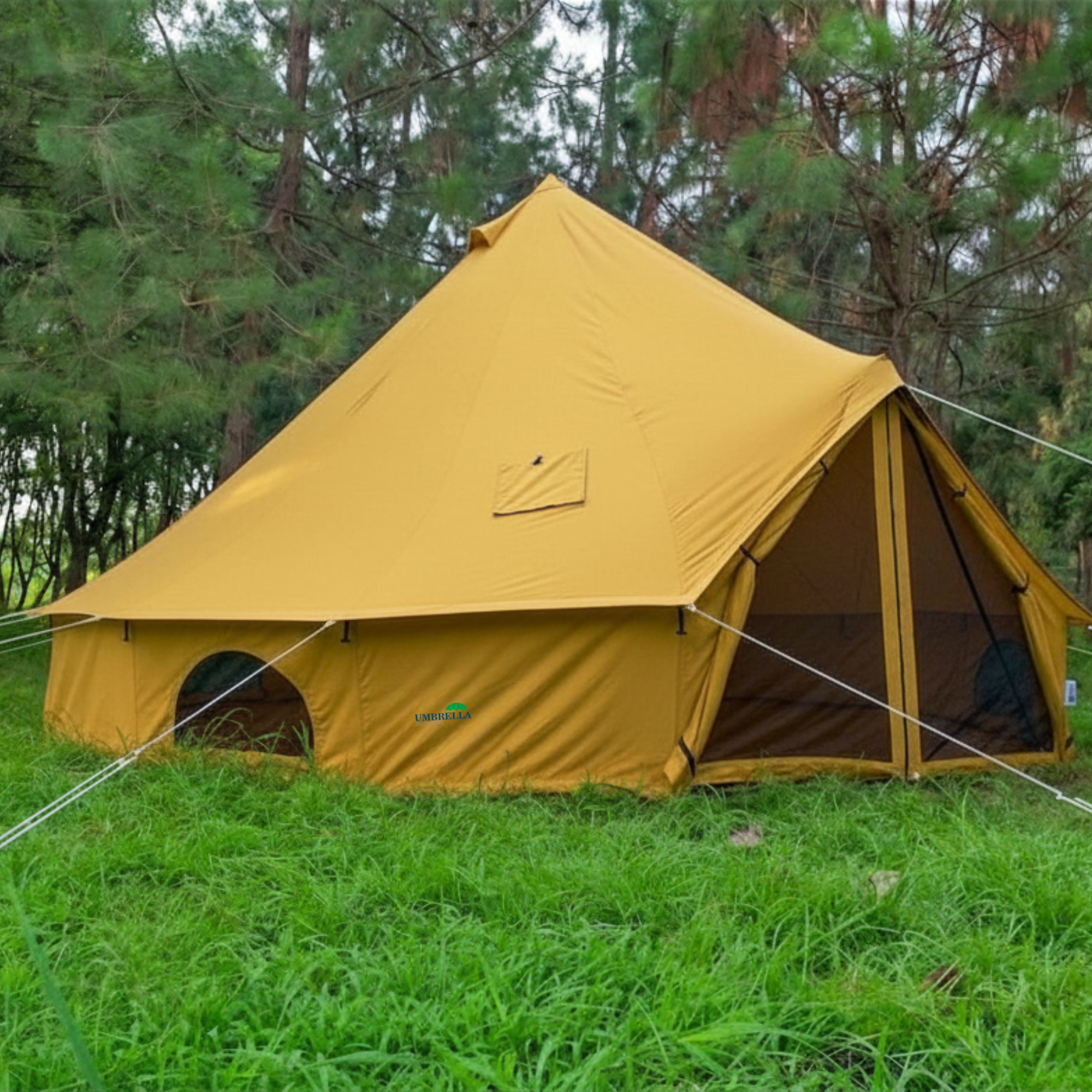 5M Elite Cotton Canvas Bell Tent