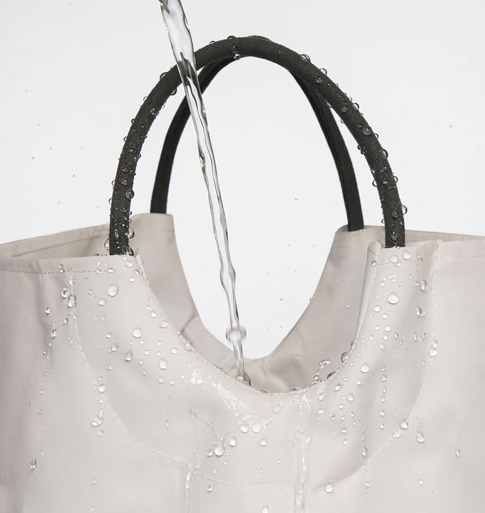 Laundry Basket Waterproof Clothes Hamper with Soft Comfortable Handles