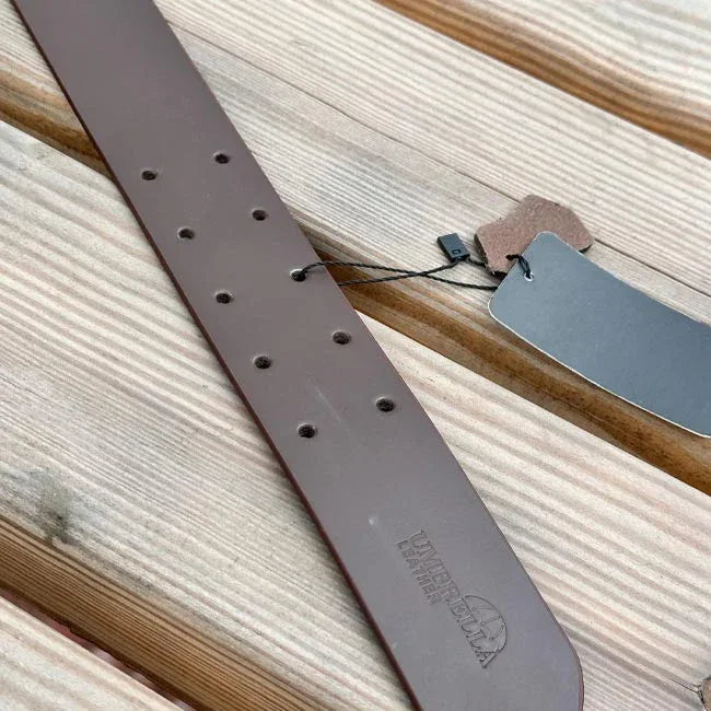 Gangster Leather Belt - Umbrella Outdoors