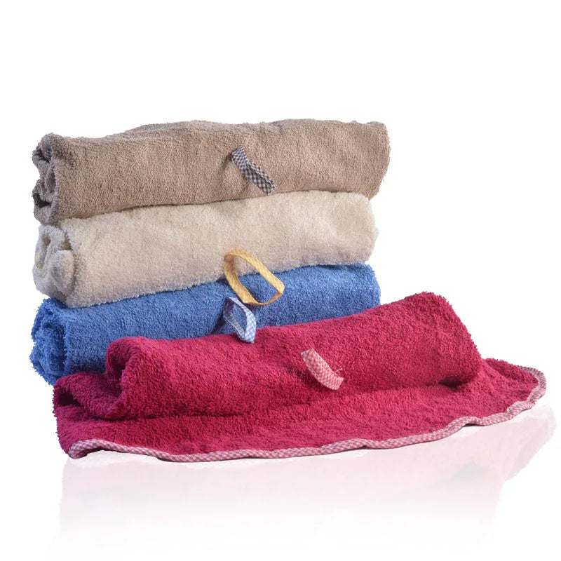 Pack of 4 Round Towel Set Pure 100% Cotton - Umbrella Outdoors