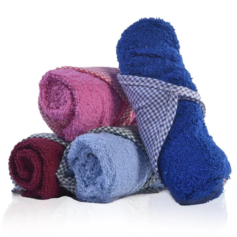 Pack of 4 Kitchen Hanging Towel Set Pure 100% Cotton - Umbrella Outdoors