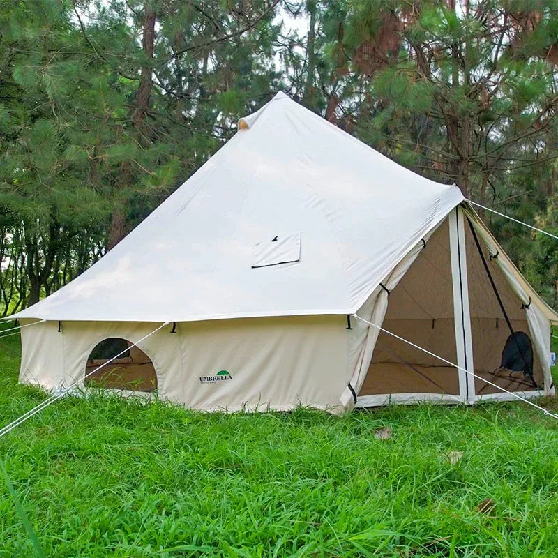 Bell tent front 