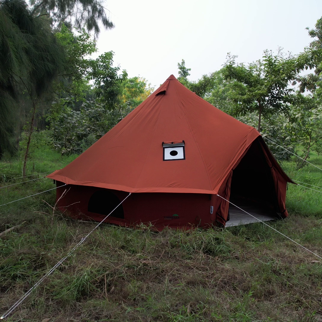 Bell tent front 
