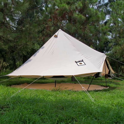 Bell tent front 