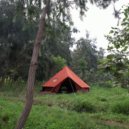 Bell tent front 
