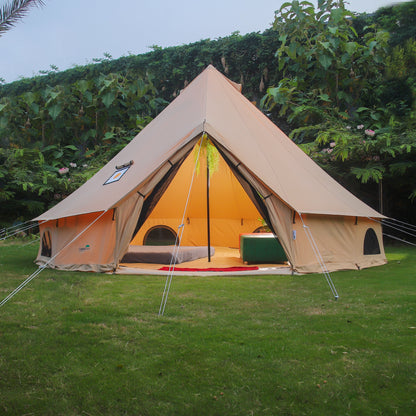Bell tent front 