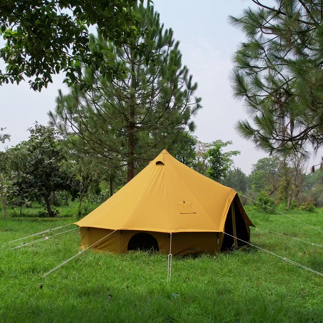 Bell tent front 