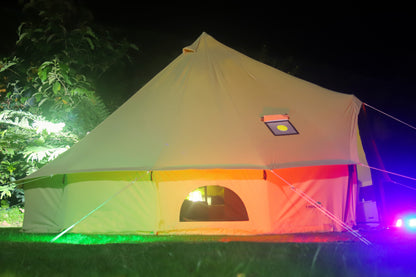 Bell tent front 