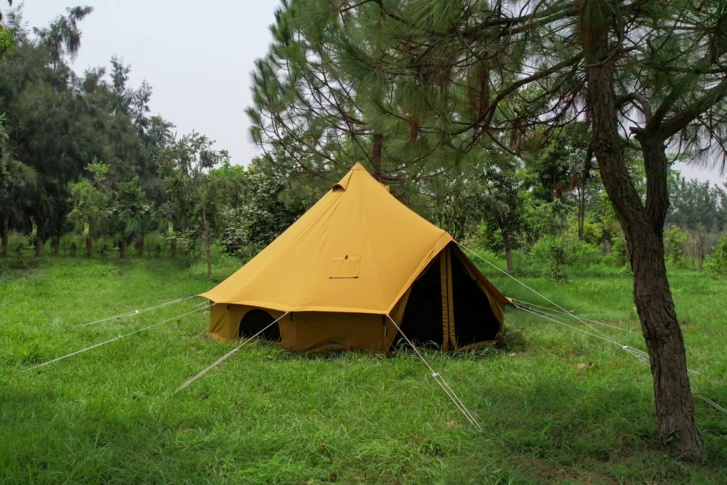 Bell tent front 