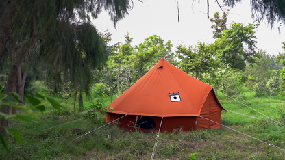 Bell tent front 