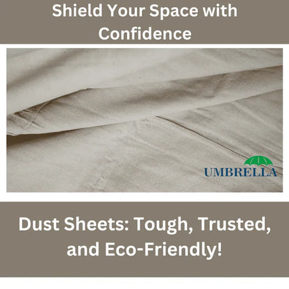 Cotton Canvas Dust Sheet Heavyweight - Umbrella Outdoors