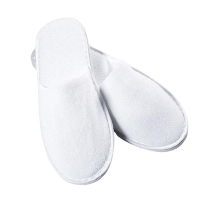 Umbrella Elite White Velour Bathrobe Set