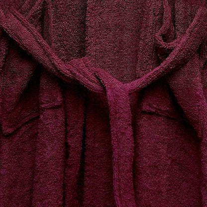 Bathrobe front 