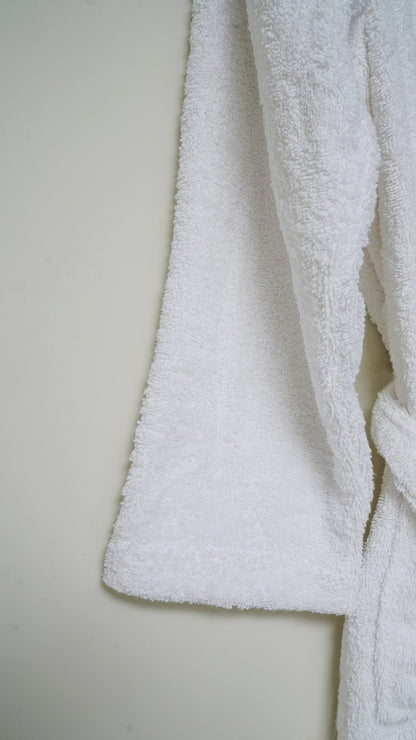 Bathrobe front 