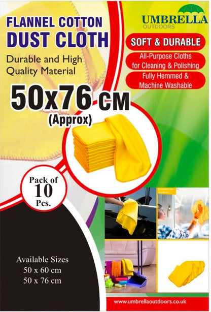 Flannel Cotton Dust Cloths