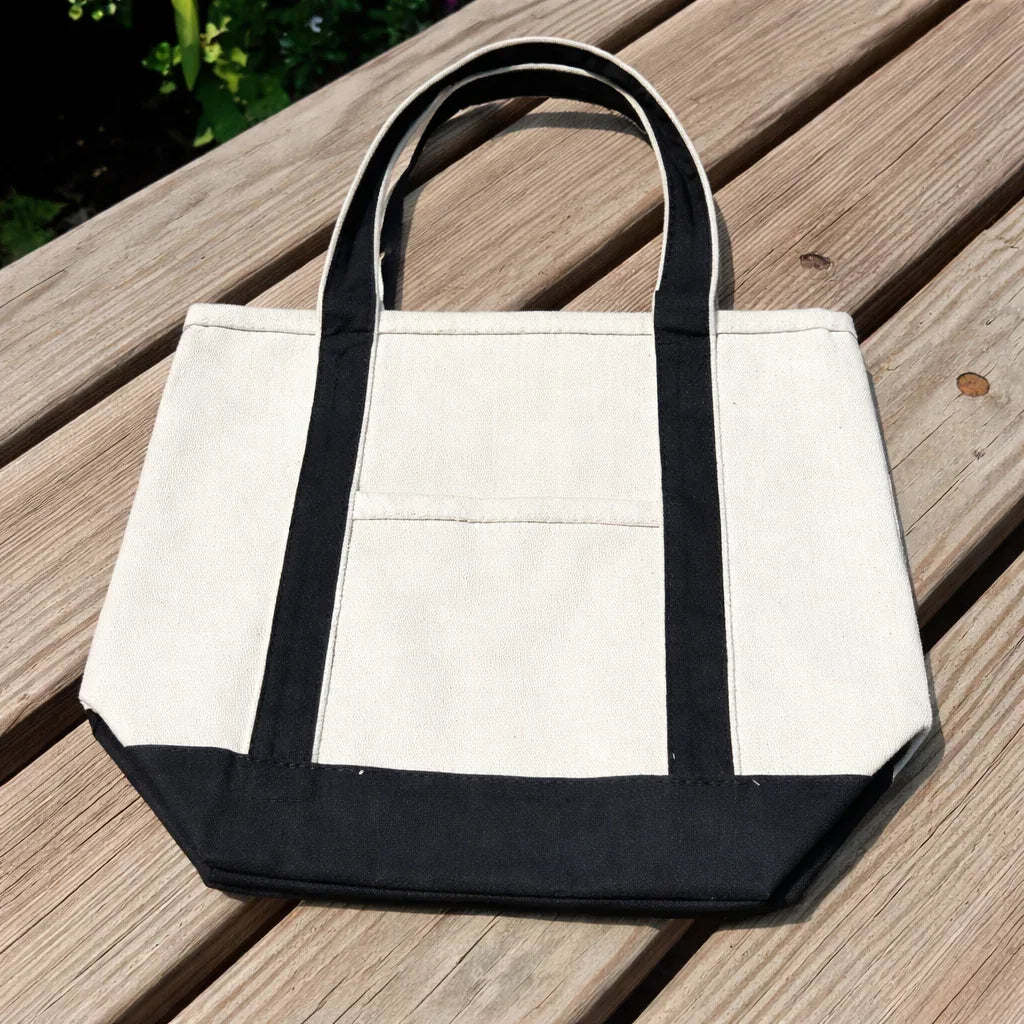 EcoTote Chic Canvas Cotton Bag - Umbrella Outdoors