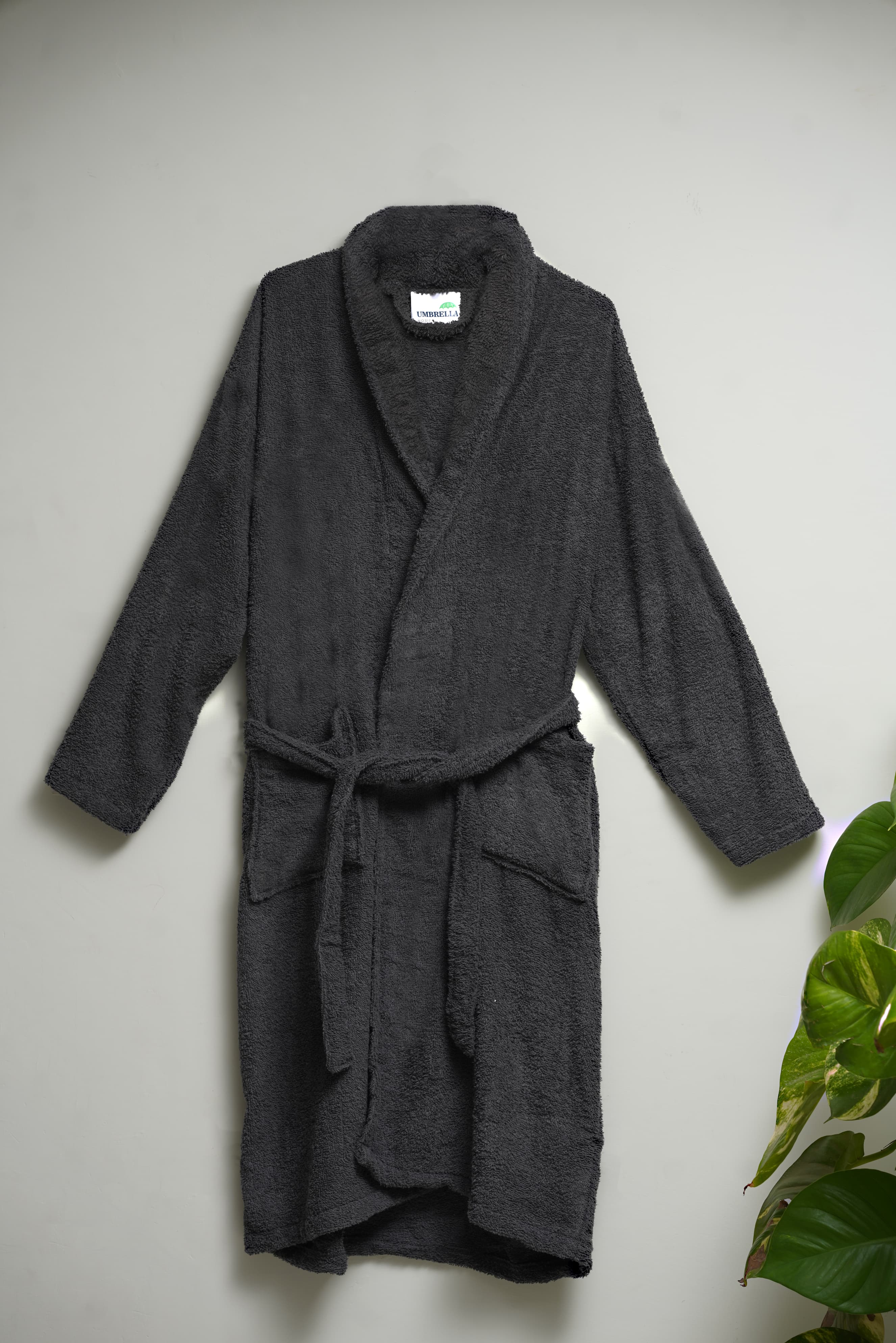Bathrobe front 