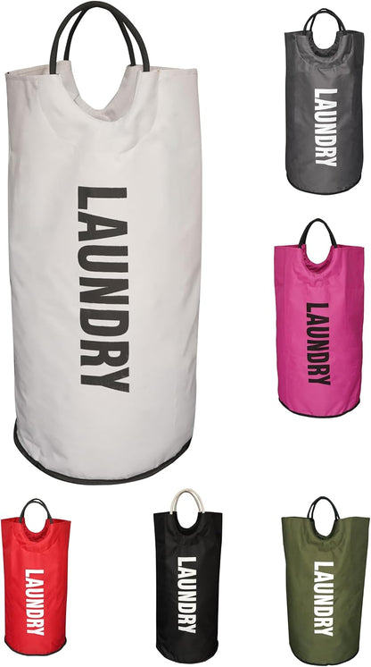 Laundry Basket Waterproof Clothes Hamper with Soft Comfortable Handles