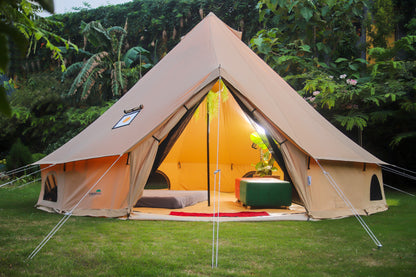 Bell tent front 