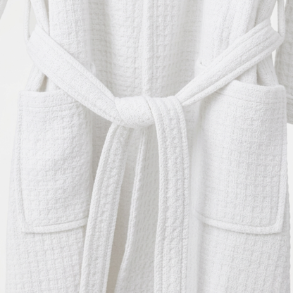 waffle bathrobe front 