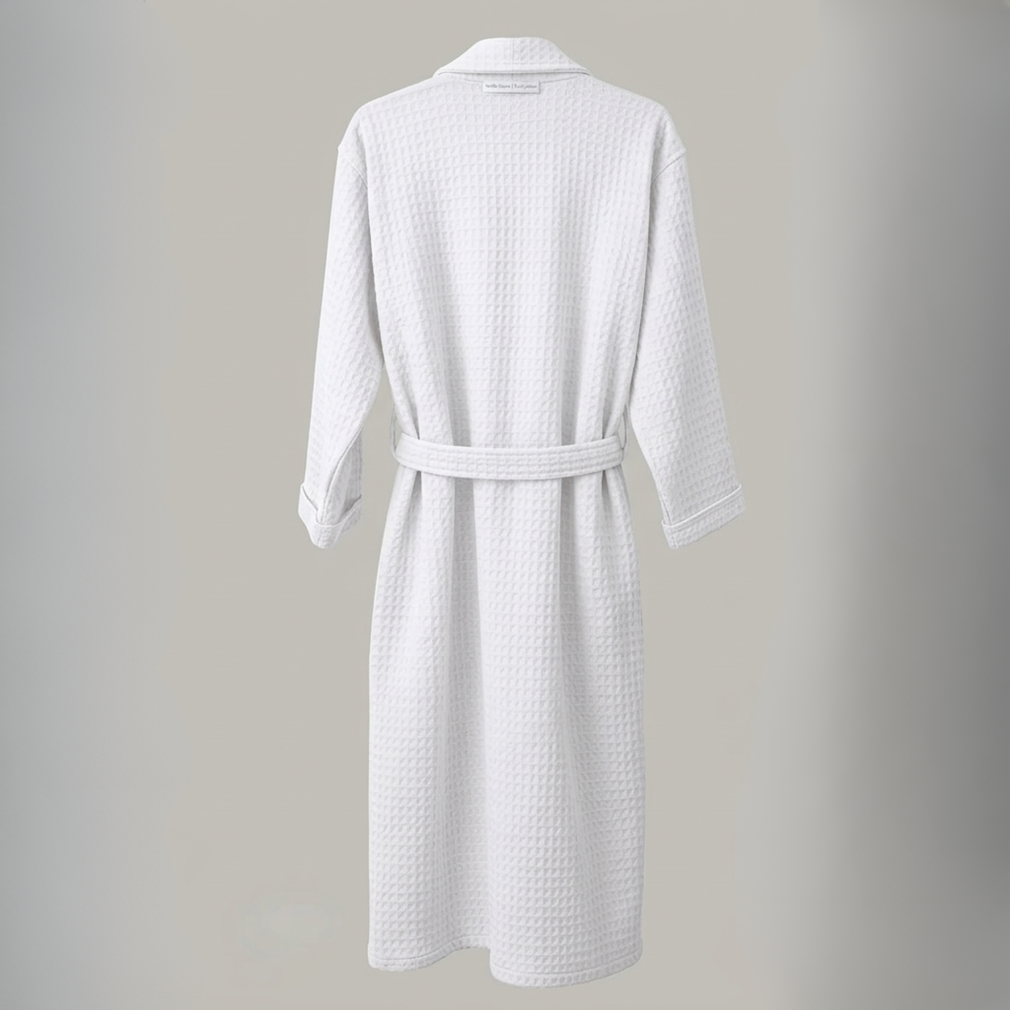 waffle bathrobe front 